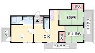 エクリート朝霧の物件間取画像